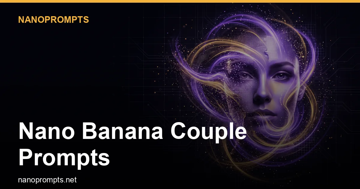Nano Banana Couple Prompts