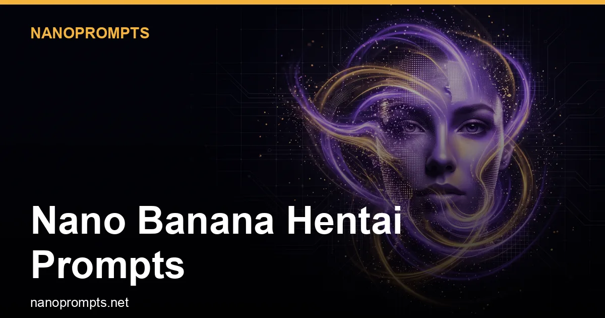 Nano Banana Hentai Prompts