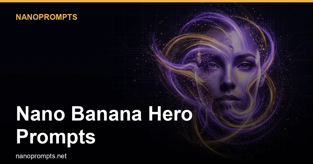 Nano Banana Hero Prompts